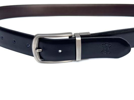 Men's Genuine Leather Reversible Belt