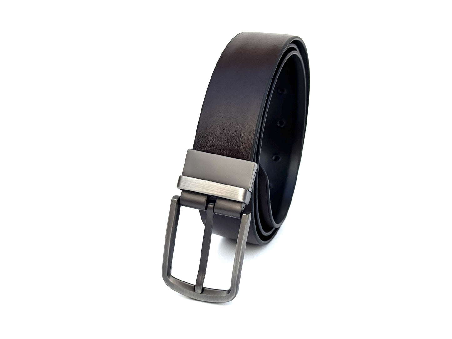 Men's Genuine Leather Reversible Belt