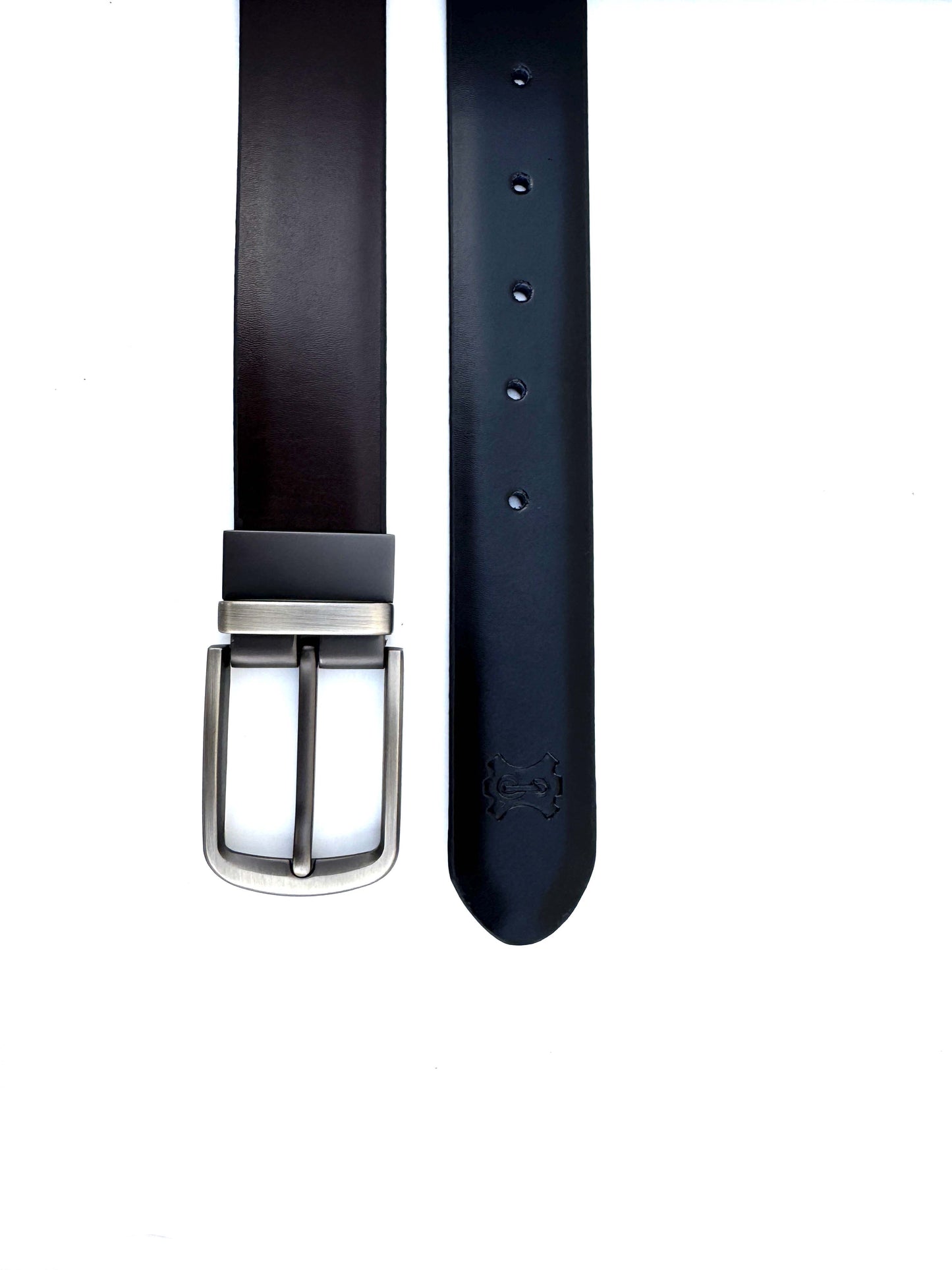 Men's Genuine Leather Reversible Belt