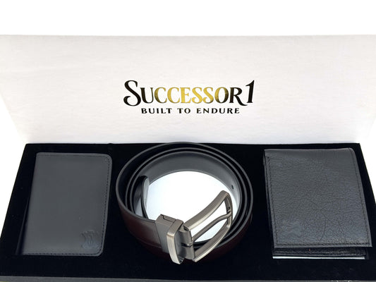 Premium Leather 3-Piece Gift Set – The Perfect Gift for Every Gentleman